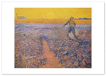 種をまく人　ミニ絵画 ゴッホ展 響きあう魂 ヘレーネとフィンセント》ハイライト作品